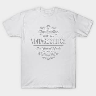 Vintage Stitch No Longer a Wip Gray T-Shirt